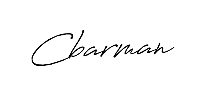 Cbarman stylish signature style. Best Handwritten Sign (Antro_Vectra_Bolder) for my name. Handwritten Signature Collection Ideas for my name Cbarman. Cbarman signature style 7 images and pictures png