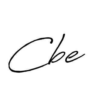 Create a beautiful signature design for name Cbe. With this signature (Antro_Vectra_Bolder) fonts, you can make a handwritten signature for free. Cbe signature style 7 images and pictures png