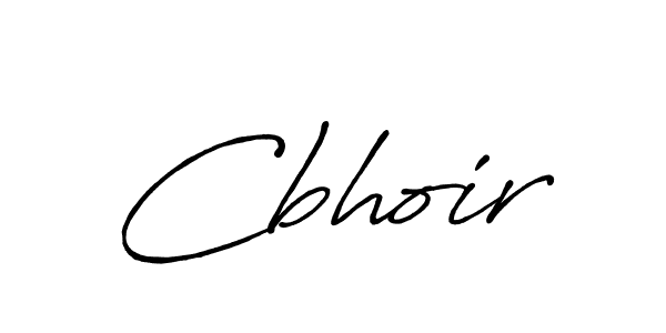 Make a beautiful signature design for name Cbhoir. With this signature (Antro_Vectra_Bolder) style, you can create a handwritten signature for free. Cbhoir signature style 7 images and pictures png