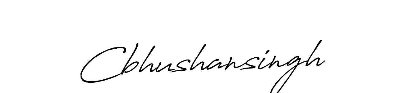 It looks lik you need a new signature style for name Cbhushansingh. Design unique handwritten (Antro_Vectra_Bolder) signature with our free signature maker in just a few clicks. Cbhushansingh signature style 7 images and pictures png