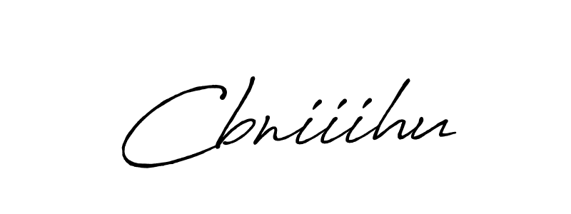 Use a signature maker to create a handwritten signature online. With this signature software, you can design (Antro_Vectra_Bolder) your own signature for name Cbniiihu. Cbniiihu signature style 7 images and pictures png