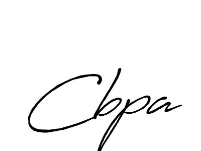 Make a beautiful signature design for name Cbpa. With this signature (Antro_Vectra_Bolder) style, you can create a handwritten signature for free. Cbpa signature style 7 images and pictures png