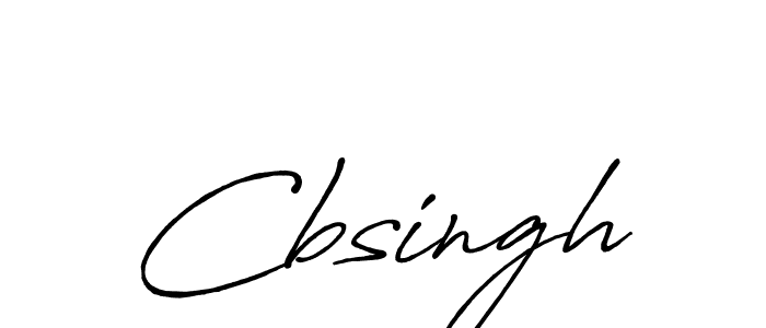 Create a beautiful signature design for name Cbsingh. With this signature (Antro_Vectra_Bolder) fonts, you can make a handwritten signature for free. Cbsingh signature style 7 images and pictures png