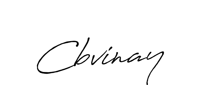 How to make Cbvinay signature? Antro_Vectra_Bolder is a professional autograph style. Create handwritten signature for Cbvinay name. Cbvinay signature style 7 images and pictures png