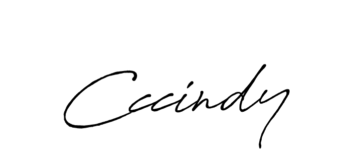 How to make Cccindy signature? Antro_Vectra_Bolder is a professional autograph style. Create handwritten signature for Cccindy name. Cccindy signature style 7 images and pictures png