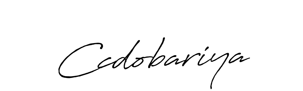 Design your own signature with our free online signature maker. With this signature software, you can create a handwritten (Antro_Vectra_Bolder) signature for name Ccdobariya. Ccdobariya signature style 7 images and pictures png
