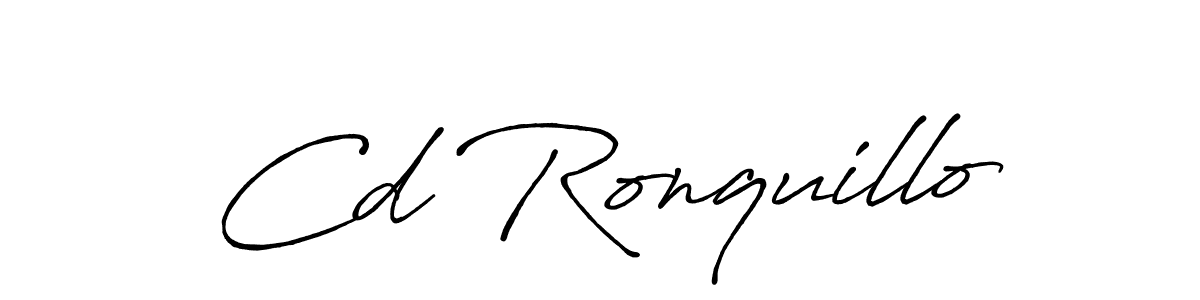 Here are the top 10 professional signature styles for the name Cd Ronquillo. These are the best autograph styles you can use for your name. Cd Ronquillo signature style 7 images and pictures png