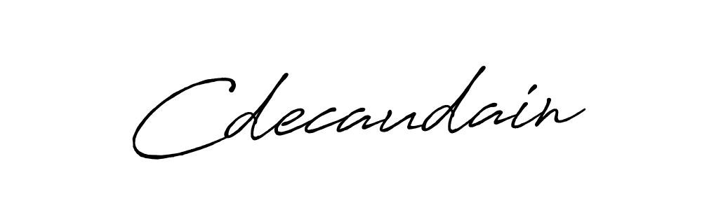 How to Draw Cdecaudain signature style? Antro_Vectra_Bolder is a latest design signature styles for name Cdecaudain. Cdecaudain signature style 7 images and pictures png