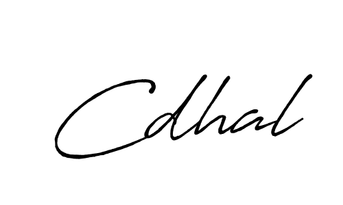 Make a beautiful signature design for name Cdhal. With this signature (Antro_Vectra_Bolder) style, you can create a handwritten signature for free. Cdhal signature style 7 images and pictures png