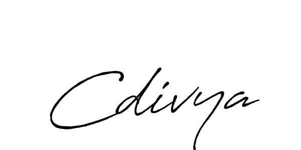 You should practise on your own different ways (Antro_Vectra_Bolder) to write your name (Cdivya) in signature. don't let someone else do it for you. Cdivya signature style 7 images and pictures png