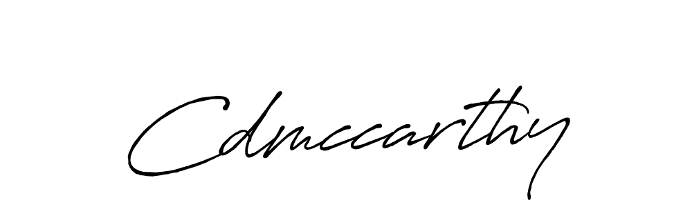 Use a signature maker to create a handwritten signature online. With this signature software, you can design (Antro_Vectra_Bolder) your own signature for name Cdmccarthy. Cdmccarthy signature style 7 images and pictures png