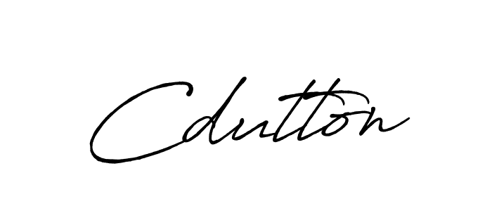 How to make Cdutton name signature. Use Antro_Vectra_Bolder style for creating short signs online. This is the latest handwritten sign. Cdutton signature style 7 images and pictures png