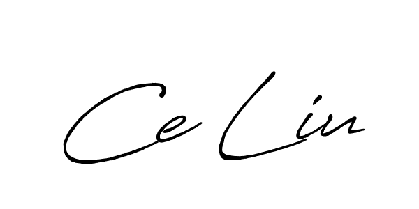 The best way (Antro_Vectra_Bolder) to make a short signature is to pick only two or three words in your name. The name Ce Liu include a total of six letters. For converting this name. Ce Liu signature style 7 images and pictures png