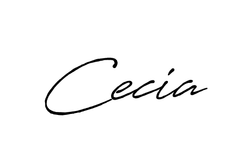It looks lik you need a new signature style for name Cecia. Design unique handwritten (Antro_Vectra_Bolder) signature with our free signature maker in just a few clicks. Cecia signature style 7 images and pictures png