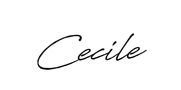 Antro_Vectra_Bolder is a professional signature style that is perfect for those who want to add a touch of class to their signature. It is also a great choice for those who want to make their signature more unique. Get Cecile name to fancy signature for free. Cecile signature style 7 images and pictures png