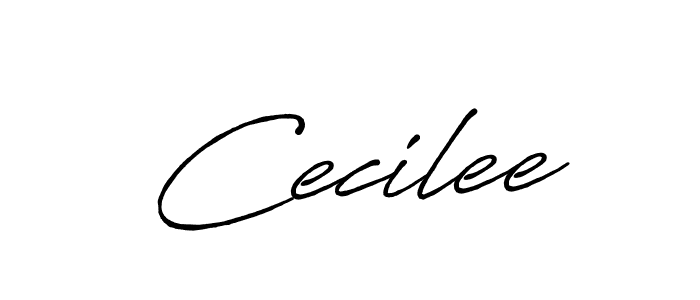 See photos of Cecilee official signature by Spectra . Check more albums & portfolios. Read reviews & check more about Antro_Vectra_Bolder font. Cecilee signature style 7 images and pictures png