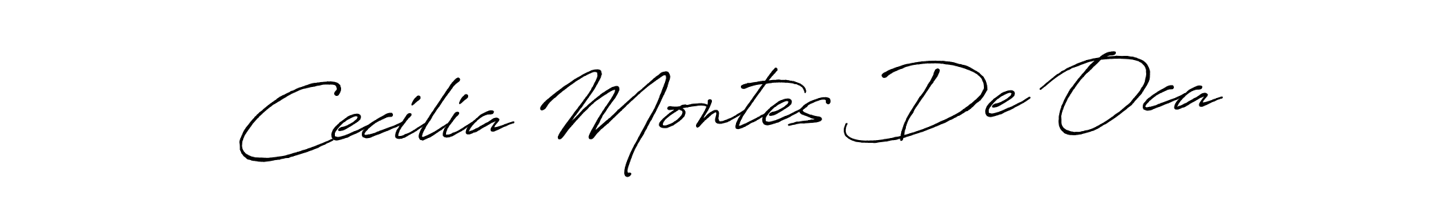 Also we have Cecilia Montes De Oca name is the best signature style. Create professional handwritten signature collection using Antro_Vectra_Bolder autograph style. Cecilia Montes De Oca signature style 7 images and pictures png