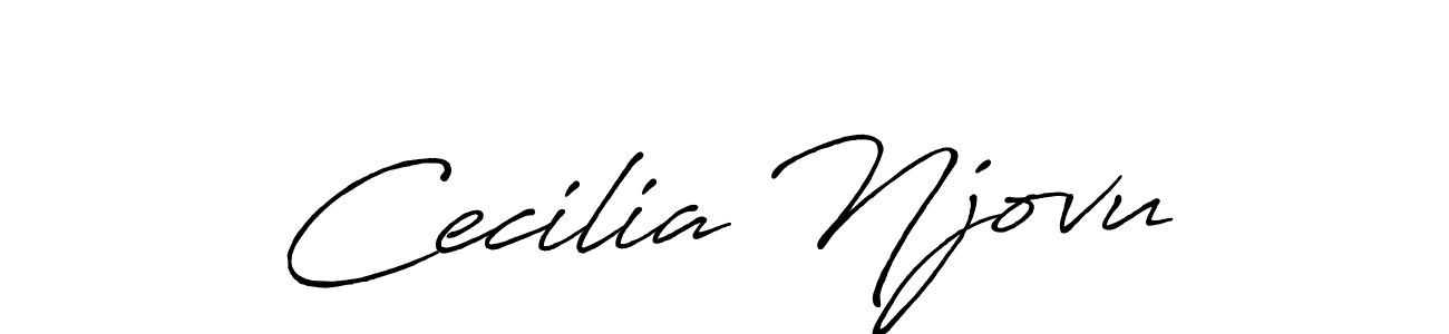 Also You can easily find your signature by using the search form. We will create Cecilia Njovu name handwritten signature images for you free of cost using Antro_Vectra_Bolder sign style. Cecilia Njovu signature style 7 images and pictures png