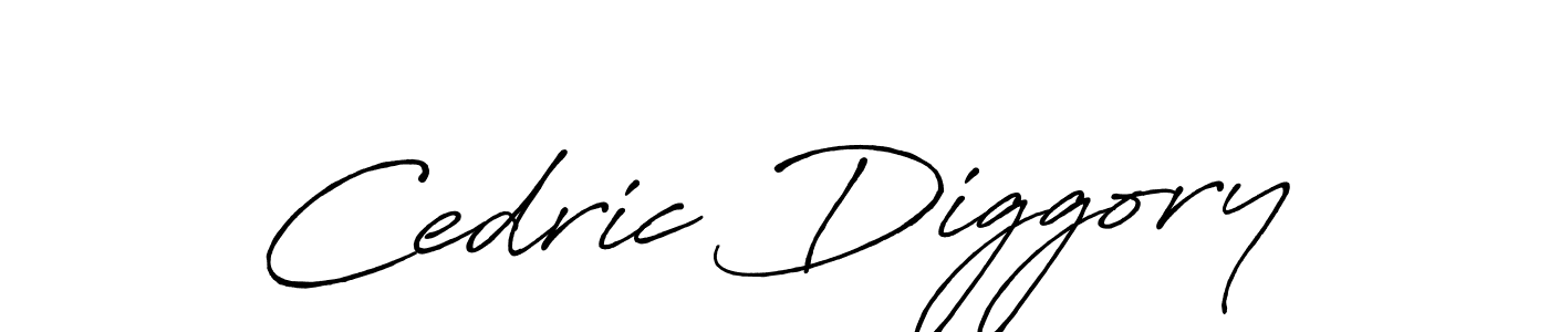 Design your own signature with our free online signature maker. With this signature software, you can create a handwritten (Antro_Vectra_Bolder) signature for name Cedric Diggory. Cedric Diggory signature style 7 images and pictures png
