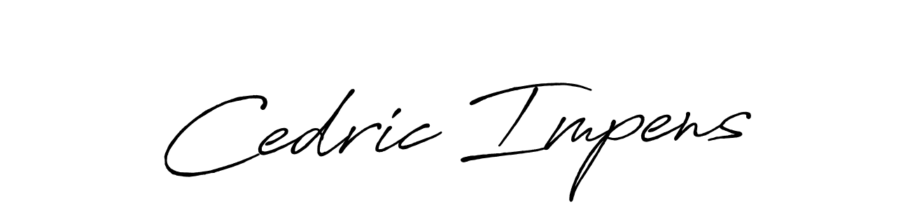 Use a signature maker to create a handwritten signature online. With this signature software, you can design (Antro_Vectra_Bolder) your own signature for name Cedric Impens. Cedric Impens signature style 7 images and pictures png