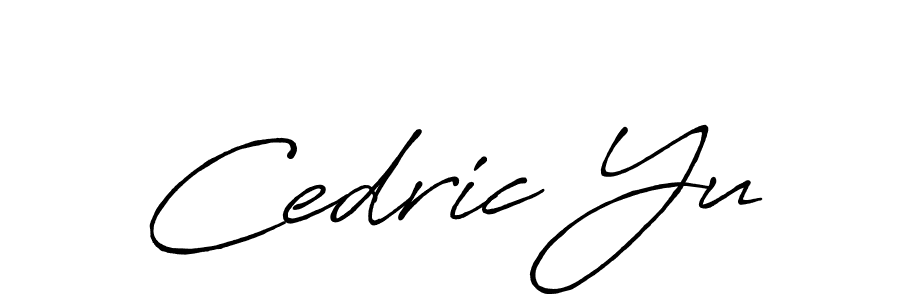 Once you've used our free online signature maker to create your best signature Antro_Vectra_Bolder style, it's time to enjoy all of the benefits that Cedric Yu name signing documents. Cedric Yu signature style 7 images and pictures png