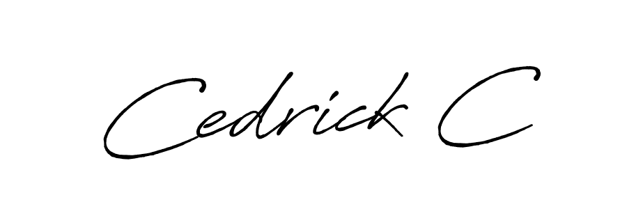 Design your own signature with our free online signature maker. With this signature software, you can create a handwritten (Antro_Vectra_Bolder) signature for name Cedrick C. Cedrick C signature style 7 images and pictures png