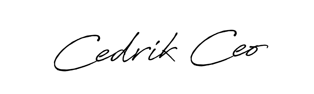 Similarly Antro_Vectra_Bolder is the best handwritten signature design. Signature creator online .You can use it as an online autograph creator for name Cedrik Ceo. Cedrik Ceo signature style 7 images and pictures png