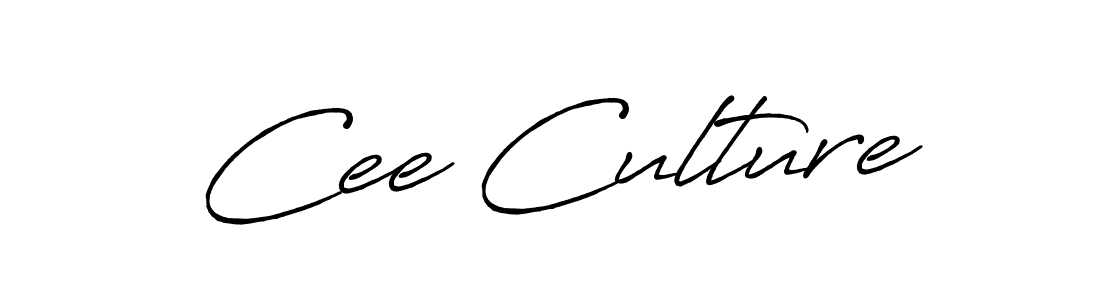How to make Cee Culture name signature. Use Antro_Vectra_Bolder style for creating short signs online. This is the latest handwritten sign. Cee Culture signature style 7 images and pictures png