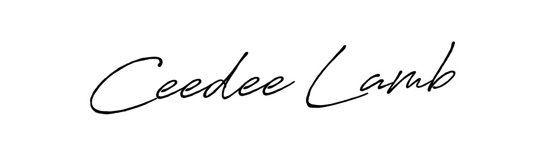 Once you've used our free online signature maker to create your best signature Antro_Vectra_Bolder style, it's time to enjoy all of the benefits that Ceedee Lamb name signing documents. Ceedee Lamb signature style 7 images and pictures png