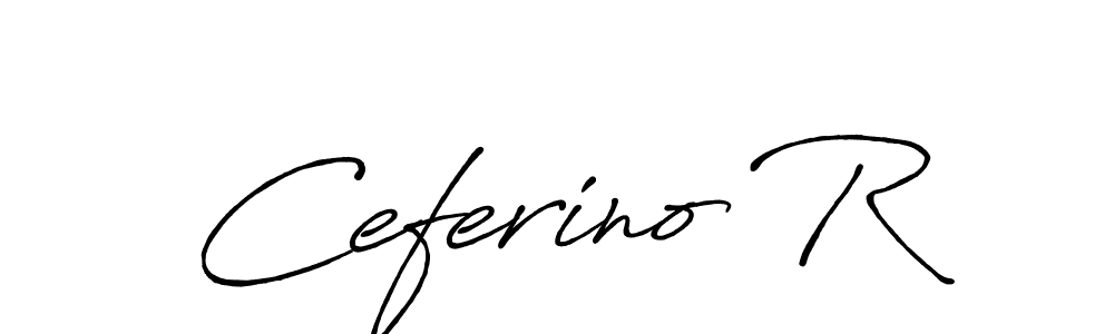 Make a short Ceferino R signature style. Manage your documents anywhere anytime using Antro_Vectra_Bolder. Create and add eSignatures, submit forms, share and send files easily. Ceferino R signature style 7 images and pictures png