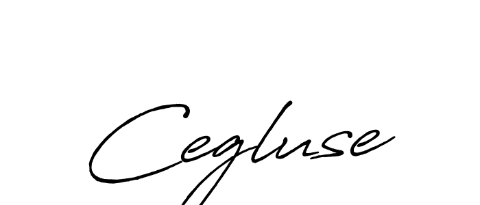 Create a beautiful signature design for name Cegluse. With this signature (Antro_Vectra_Bolder) fonts, you can make a handwritten signature for free. Cegluse signature style 7 images and pictures png