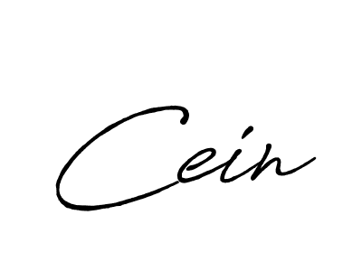 Design your own signature with our free online signature maker. With this signature software, you can create a handwritten (Antro_Vectra_Bolder) signature for name Cein. Cein signature style 7 images and pictures png