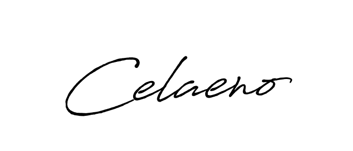 Use a signature maker to create a handwritten signature online. With this signature software, you can design (Antro_Vectra_Bolder) your own signature for name Celaeno. Celaeno signature style 7 images and pictures png