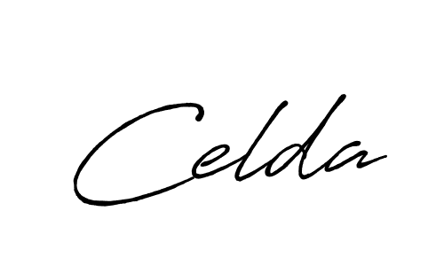 How to make Celda signature? Antro_Vectra_Bolder is a professional autograph style. Create handwritten signature for Celda name. Celda signature style 7 images and pictures png