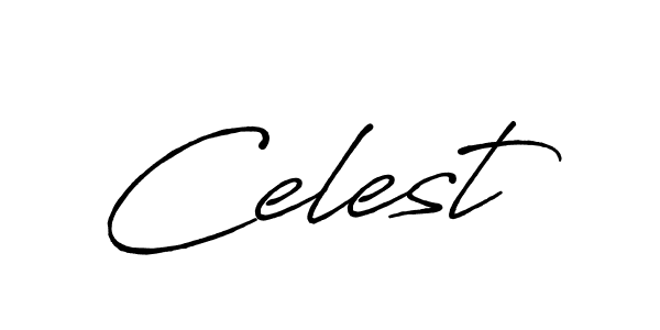 Best and Professional Signature Style for Celest. Antro_Vectra_Bolder Best Signature Style Collection. Celest signature style 7 images and pictures png