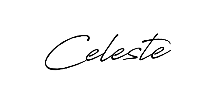 You should practise on your own different ways (Antro_Vectra_Bolder) to write your name (Celeste) in signature. don't let someone else do it for you. Celeste signature style 7 images and pictures png