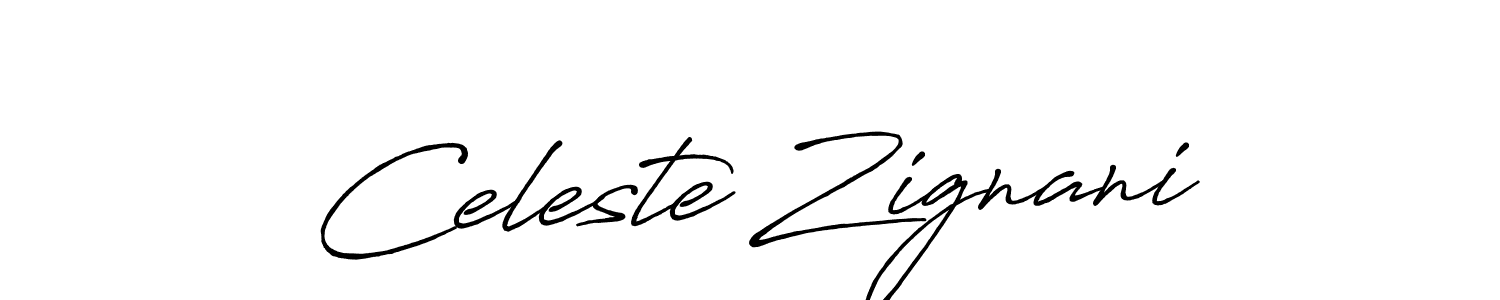 if you are searching for the best signature style for your name Celeste Zignani. so please give up your signature search. here we have designed multiple signature styles  using Antro_Vectra_Bolder. Celeste Zignani signature style 7 images and pictures png