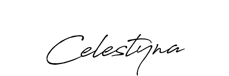 It looks lik you need a new signature style for name Celestyna. Design unique handwritten (Antro_Vectra_Bolder) signature with our free signature maker in just a few clicks. Celestyna signature style 7 images and pictures png