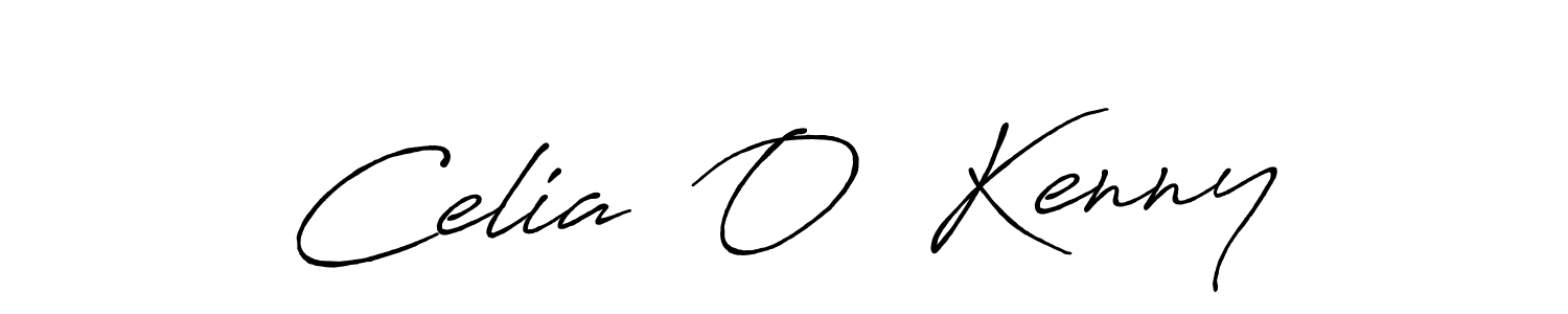 Similarly Antro_Vectra_Bolder is the best handwritten signature design. Signature creator online .You can use it as an online autograph creator for name Celia  O  Kenny. Celia  O  Kenny signature style 7 images and pictures png