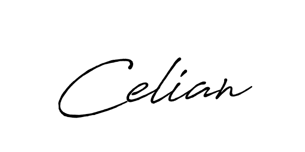 Once you've used our free online signature maker to create your best signature Antro_Vectra_Bolder style, it's time to enjoy all of the benefits that Celian name signing documents. Celian signature style 7 images and pictures png