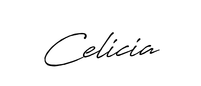 Celicia stylish signature style. Best Handwritten Sign (Antro_Vectra_Bolder) for my name. Handwritten Signature Collection Ideas for my name Celicia. Celicia signature style 7 images and pictures png