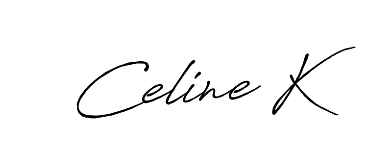 if you are searching for the best signature style for your name Celine K. so please give up your signature search. here we have designed multiple signature styles  using Antro_Vectra_Bolder. Celine K signature style 7 images and pictures png