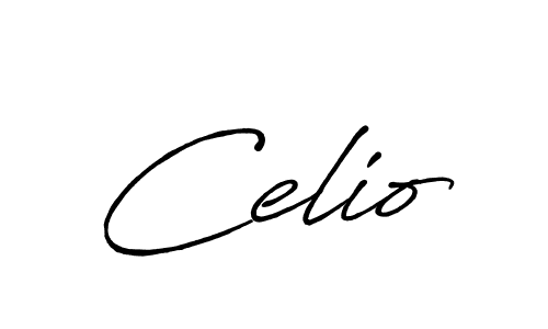 How to make Celio name signature. Use Antro_Vectra_Bolder style for creating short signs online. This is the latest handwritten sign. Celio signature style 7 images and pictures png