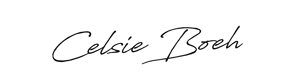 The best way (Antro_Vectra_Bolder) to make a short signature is to pick only two or three words in your name. The name Celsie Boeh include a total of six letters. For converting this name. Celsie Boeh signature style 7 images and pictures png