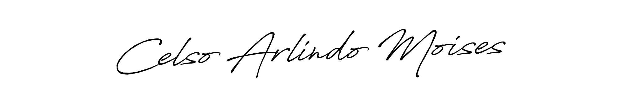 Celso Arlindo Moises stylish signature style. Best Handwritten Sign (Antro_Vectra_Bolder) for my name. Handwritten Signature Collection Ideas for my name Celso Arlindo Moises. Celso Arlindo Moises signature style 7 images and pictures png