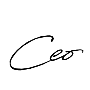 Ceo stylish signature style. Best Handwritten Sign (Antro_Vectra_Bolder) for my name. Handwritten Signature Collection Ideas for my name Ceo. Ceo signature style 7 images and pictures png