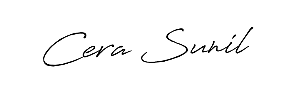 Make a beautiful signature design for name Cera Sunil. Use this online signature maker to create a handwritten signature for free. Cera Sunil signature style 7 images and pictures png