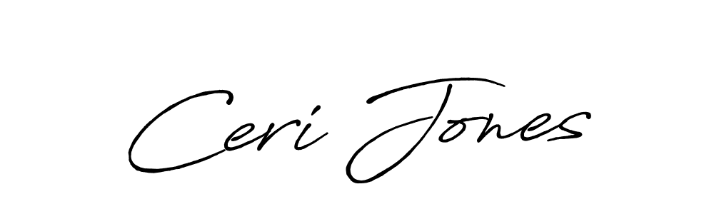 Once you've used our free online signature maker to create your best signature Antro_Vectra_Bolder style, it's time to enjoy all of the benefits that Ceri Jones name signing documents. Ceri Jones signature style 7 images and pictures png
