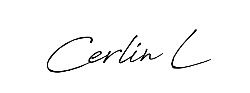 Once you've used our free online signature maker to create your best signature Antro_Vectra_Bolder style, it's time to enjoy all of the benefits that Cerlin L name signing documents. Cerlin L signature style 7 images and pictures png