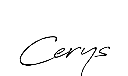 Once you've used our free online signature maker to create your best signature Antro_Vectra_Bolder style, it's time to enjoy all of the benefits that Cerys name signing documents. Cerys signature style 7 images and pictures png